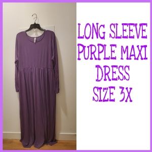 Long Sleeve Maxi Dress
